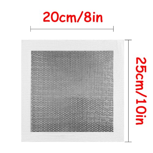 3 Pieces 7.87 Inch Drywall Repair Patch,Drywall Repair Patch Self Adhesive Drywall Patch and Fiberglass Repair Kit,Heavy Duty Dry Wall Hole Repair Patch for Drywall Plasterboard,Plaster Dent Repair