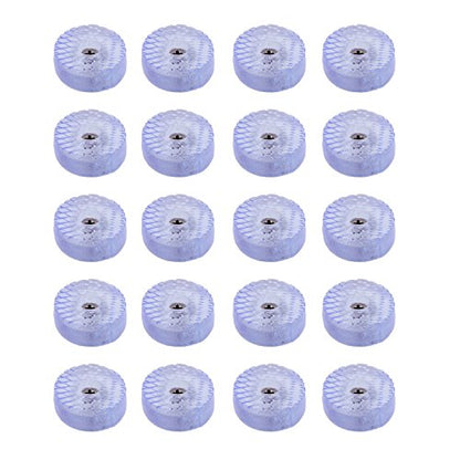 20 PCS Silicone Round Furniture Pads,Non Slip Non Skid Furniture Feet for Table,Desk,Chair,Sofa Leg,Noise Canceling Heavy Duty Furniture Sliders,Furniture Cups to Protect Hardwood Floors (30x10mm) - size: 30x10mm
