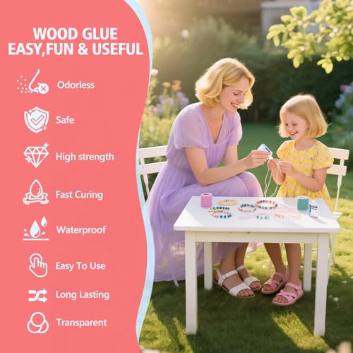 Super Glue for Jewelry Bracelet with Anti Clog Cap. 6 X 1 Fl Oz,Ca Glue - Adhesive Clear Glue for Bracelets,Necklaces,Clay Beads, Bead Charms, Punctuation Beads,Heishi Beads,Quick Dry - style: Bracelet-Glue