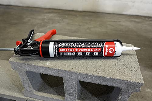 Red Devil 0956 Strong Bond Hybrid Polymer Construction Adhesive and Sealant, 9 Oz., White, 1 Pack - style: 1 Pack