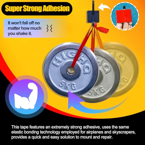 PHIXBEAR 1" Width Double Sided Foam Tape, Waterproof Outdoor Automotive Decor Wall Tape, Heavy Duty Mounting Tape, Super Strong Adhesive Tape, 15Ft Length