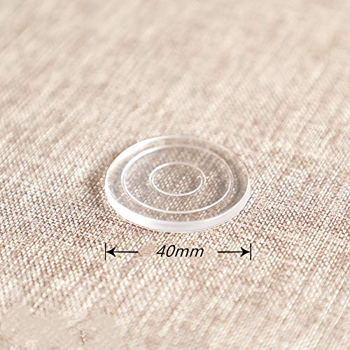 Non Slip Furniture Pads – Premium 8 pcs Furniture Grippers! Best SelfAdhesive Silicone Feet Furniture Legs– Ideal Non Skid Furniture Pad Floor Protectors for Fix in Place Furniture (40mm)