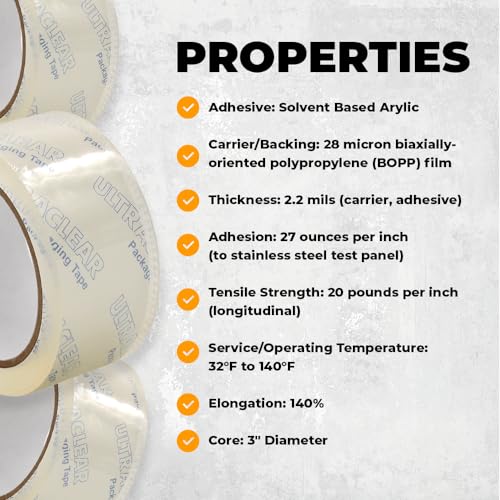 WOD CST22CC Crystal Clear Multi-Purpose Book Repair Tape – 1 inch x 55 yds. See-Through Protection, Label Covering, Outdoor Uses, Lamination, and Carton Sealing. - size: 1 inch x 55 yds.