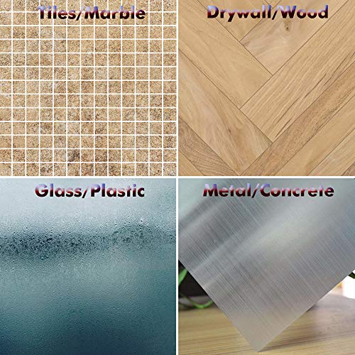 LLPT Double Sided Tape Clear Acrylic Strong Mounting Tape 1/2 Inch x 120 Inch Multiple Sizes Residue Free Waterproof Outdoor Indoor Adhesive for Nail Box Home Deco and DIY(WA052) - size: 1/2" x 120 Inch