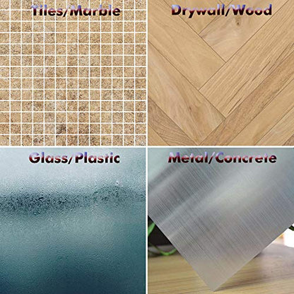 LLPT Double Sided Tape Clear Acrylic Strong Mounting Tape 1/2 Inch x 120 Inch Multiple Sizes Residue Free Waterproof Outdoor Indoor Adhesive for Nail Box Home Deco and DIY(WA052) - size: 1/2" x 120 Inch