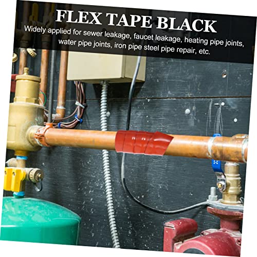 DOITOOL Flex Rubberized Seal Tape Self Adhesive Sealing Tape for Plumbing Repairs Wide Long for Water Pipe Faucet and Sewer Leak Fixes
