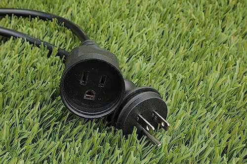50FT All Season Outdoor Weatherproof Extension Cord for Home, Construction Sites, Industrial, Commercial, Holidays and More (AST16-50BL)