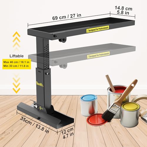 Foldable | Heavy-Duty Ladder Extender Pro, High Strength Steel Material Design Ladder Extension Pro for Stairs w/Non-Slip Mat, 11.4-18" Adjustable Height, Applicable Ladder Feet Spacing 25" - size: Pro 11.4-18"