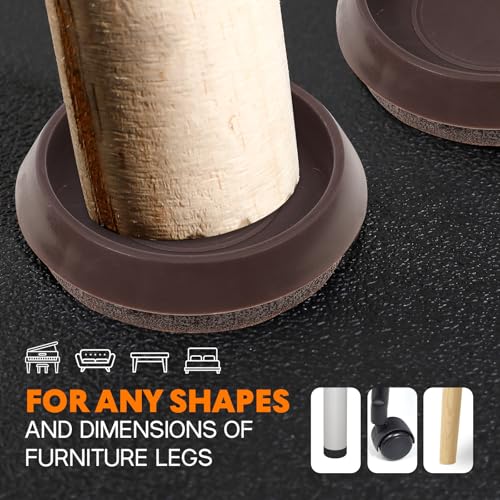 10pcs Fixed Caster Cup, Wheel Stopper, Furniture Pads for Hardwood Floors Furniture Protector, Chair Pads, Bed Stoppers, Floor Protectors for Chairs, Non-Slip Furniture Pads Caster Cups (Pack of 2) - size: 5.5X5.5cm (Pack of 2)