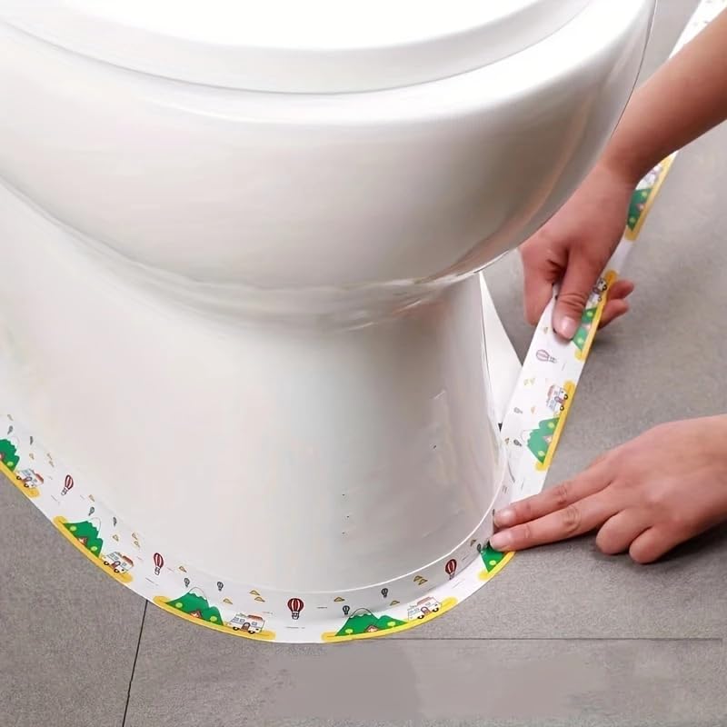 1Pc 1.5m Toilet Waterproof Strip Protect Your Kitchen & Bathroom from Moisture