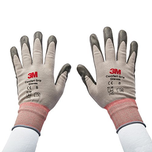 3M Comfort Grip Gloves - General Use - size: Large (Pack of 2)