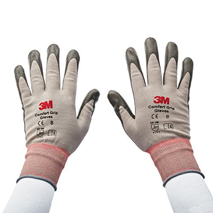 3M Comfort Grip Gloves - General Use - size: Large (Pack of 2)