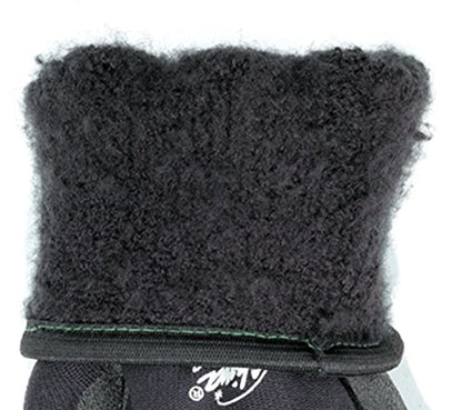 MCR Safety Gloves N9690FCM Ninja ICE Insulated Work Gloves 15 Gauge Black Nylon with Acrylic Terry Interior, HPT Coated, Medium, 1 Pair - size: Medium (Pack of 1)