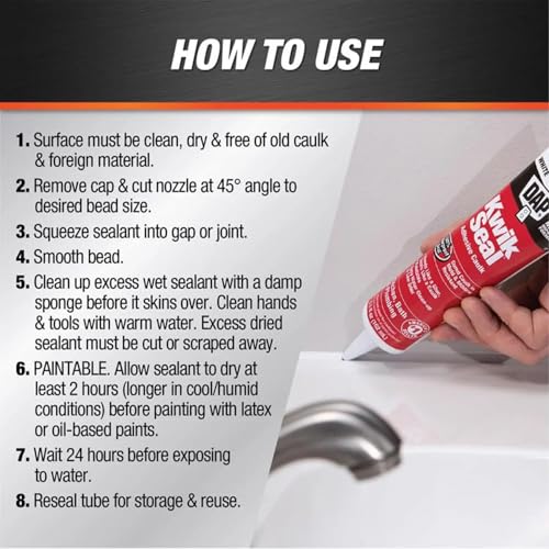 Dap Products 8889 Tub and Tile Caulk