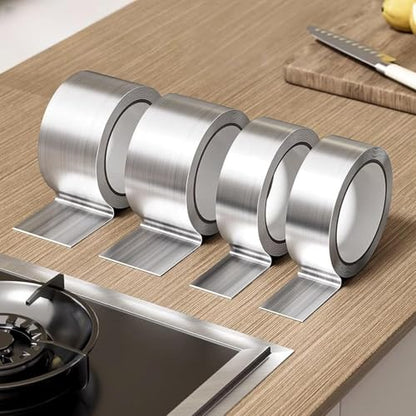 Aluminum Foil Sink Tape, Self-Adhesive Waterproof Pipe Repair Tape & Sealing Strip, Ideal for Sealing Bathtubs, Bathrooms, Kitchen Sink Edges and Walls (3cm*5cm)