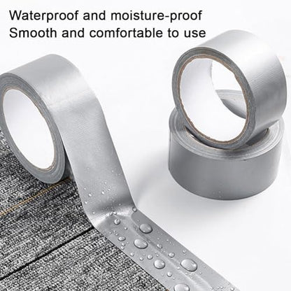 Generic Duct Tape Heavy Duty Waterproof Silver Duct Tape,Heavy-Duty Duct Tape,Strong Adhesive Duct Tape Bulk for Indoor Outdoor Repairs Tear by Hand,Auto Repair and Outdoor Activities, 20mm*10m - size: 20mm*10m