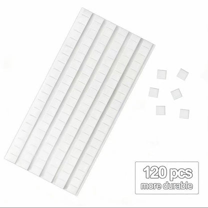 Feosky Adhesive Poster Sticky Tack Putty, Reusable and Removable Adhesive Putty, 120PCS, Mounting Putty for displaying Wall Paintings, Museum Art Photography, Picture, Crafts (White, Pack of 1) - color: White, size: 1Pack