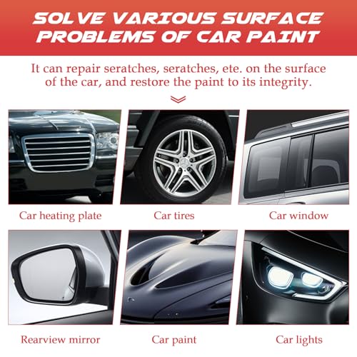 3PCS 2026 New All Cars Magic Pen, Magic Car Scratch Removal Car Scratch Repair Pen Set, Weatherproof Touch up Cars Scratch Remover Repair Paint Pen for Vehicles