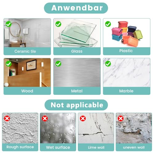 Double Sided Nano Tape Heavy Duty, Strong Sticky Extra Large (1.18in x 9.85Ft ) Removable Mounting Tape, Clear Multipurpose Wall Decor Adhesive Tape for Poster, Picture Hanging, Carpet, Photos Frames