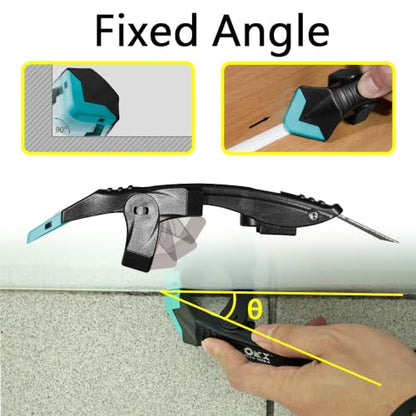 ORXPLUS Sealant Caulking Tool Kit, Finishing Tool, Grout Scraper, 5 Silicone Pads, Caulk Saver, Great for Kitchen, Bathroom, Windows, Sink Joints - size: Sealant Caulking Tool Kit