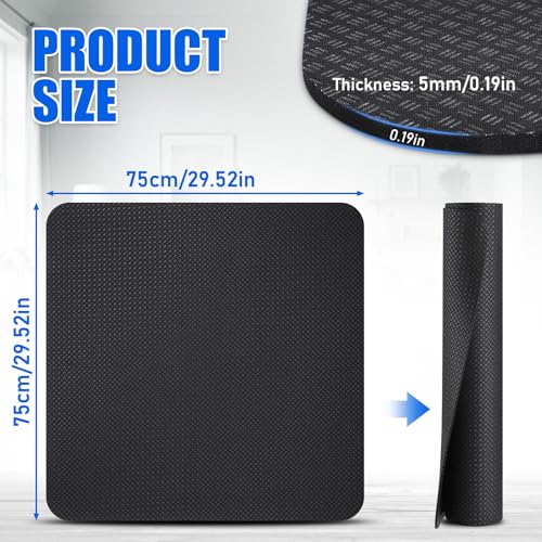 Non-Slip Recliner Pad for Hardwood Floors, Premium Recliner Floor Gripper Pad to Keep Furniture from Sliding, Anti Slip Furniture Mat Gripper for Under Recliner Sofa Couches Chairs Carpet