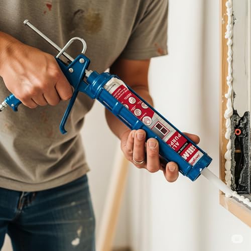 All-Purpose Silicone – 100% Silicone Caulk, Clear Silicone Sealant Waterproof, RTV Silicone Sealant – 9.5 fl oz Cartridge, 2-Pack (2-Pack, 2, Count)