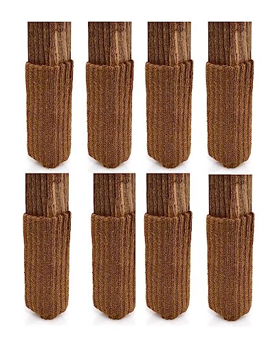 Furniture Sock Floor Protectors, The Original Furniture Sock (Caramel Brown, x-Small) - color: Caramel Brown, size: X-Small