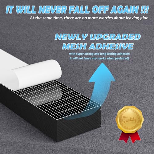 1"×2" EVA Foam Strips with Adhesive Weather Stripping Tape Larger Foam Weather Stripping Strip for Large Gap Insulation (1"×2",13FT,Black) - color: Black, size: 13ft (2"×1")
