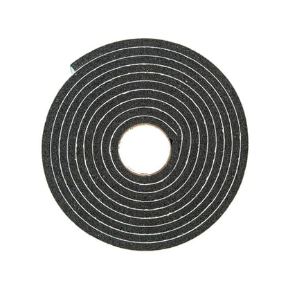 M-D Building Products 06577 1/4 in. x 1/2 in. x 10 ft. Black Sponge Window Seal for Ex-Small Gaps - size: 1/4" X 1/2"