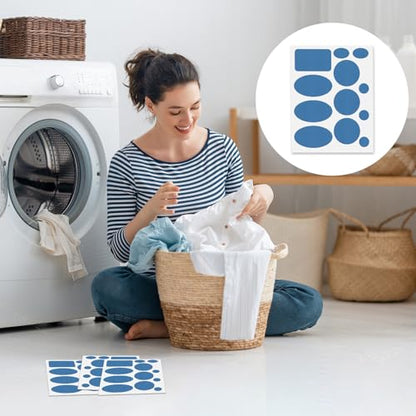 Down Jacket Patches Nylon Repair Tape Self-Adhesive Repair Patch | Pre-Cut, Waterproof Tear-Resistant Rip-Stop Nylon Fabric Patches to Fix Holes in Clothing, Sleeping Bags - color: Blue