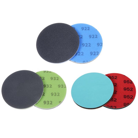 Glass Scratch Repair Kit, 5 Inch Silicon Carbide Mesh Sanding Pads Set - 3PCS Coarse/Fine/Polishing Pads forTempered Glass, Shower Screen Repair, Reusable Anti-Clog - style: 5inch