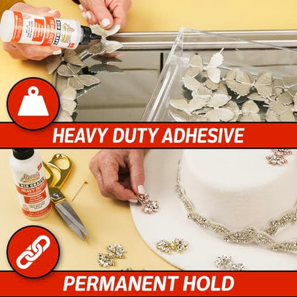 Aleene's DIY Craft Heavy-Duty Glue, Industrial Strength Glue, Super Strong Adhesive 4 fl oz