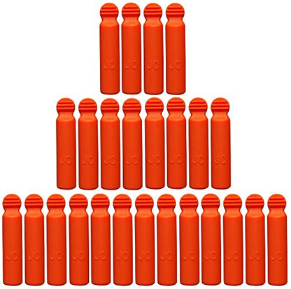 (25 Pack) Lil Pecker Caulk Saver Sealer Caps - Caulking Tube Covers - Reusable