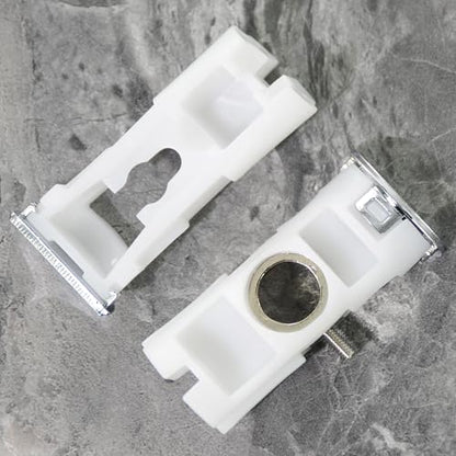 DA61-07540A Freezer Door Handle Support Kit Refrigerator Replacement Handles Compatible with Samsung AP5578979 PS4145181 DA67-02787A 3160453 6009-001526