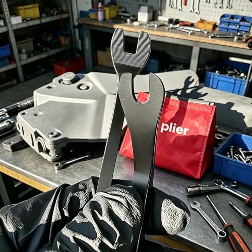 EldHus Clip Pliers Trim Removal Tools - 3 Pack Car Removal Tool Set to Remove Rivets Fasteners Push Pins, Clips Puller Kit for Door Dash Dashboard Panel Body Repair Tools, Red - color: red