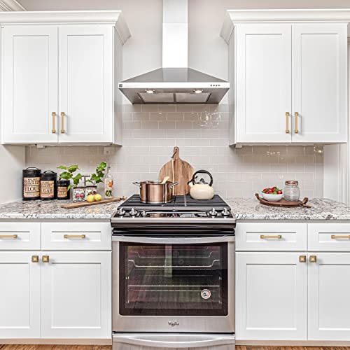 9BUILD 6 Pack 3.75 Inch Cabinet Handles Champagne Bronze Pulls Kitchen Hardware Gold Cupboard Handles - color: Champagne Bronze, size: 3.75"/96MM Hole Center, style: 6 Pack