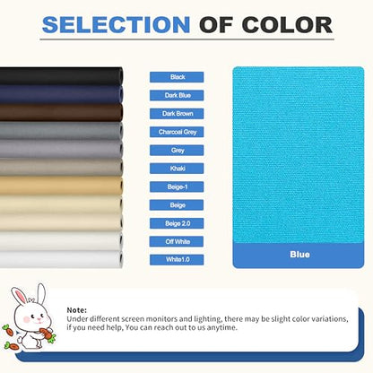 KING MOUNTAIN Canvas Repair Patch 16×60 Inch Self-Adhesive Waterproof Fabric Patch for Sofas, Tents, Furniture,Tote Bags, Car Seats (Blue) - color: Blue, size: Canvas-16"W×60"L