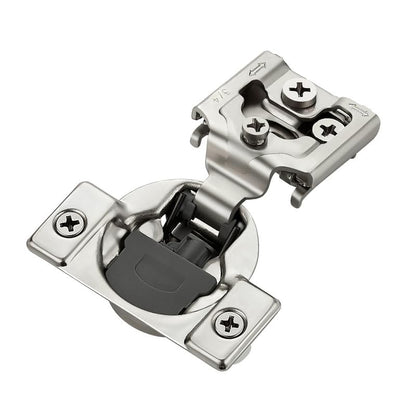 HOME EDIT 2 Pack 1 Pair 3/4 inch Overlay Soft Close Cabinet Hinges for Kitchen, Stainless Steel Three-Way Adjustable, Concealed Self-Closing Door Hinges - size: 3/4 inch Overlay