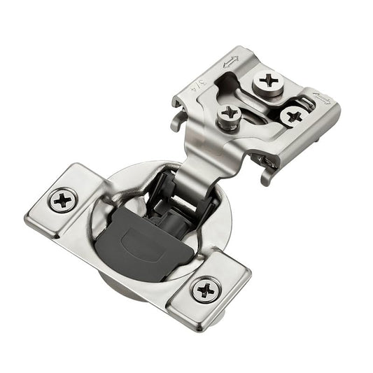 HOME EDIT 2 Pack 1 Pair 3/4 inch Overlay Soft Close Cabinet Hinges for Kitchen, Stainless Steel Three-Way Adjustable, Concealed Self-Closing Door Hinges - size: 3/4 inch Overlay