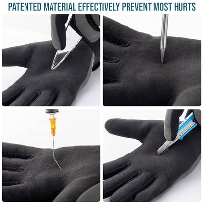 TAILI Needle-Resistant, Puncture-Resistant and Cut-Resistant Gloves - color: X-large, Gray