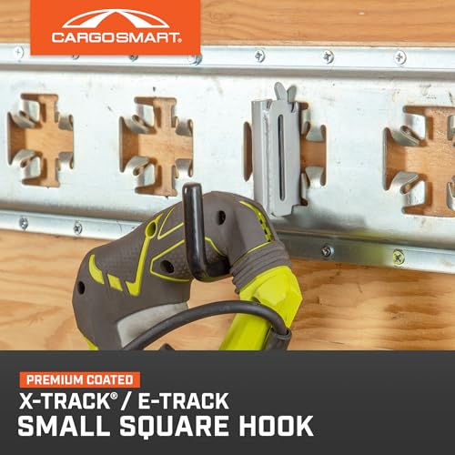 Small Square Hook - Grey Powder Coat 1 Pk - style: Small Square Hook