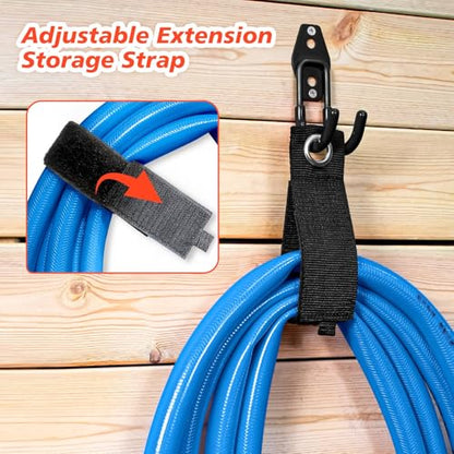30 Pack Heavy Duty Garage Hooks,Solid Steel Wall Mount Hangers,with Anti-Slip Coating,for Hanging and Organising Ladder,Bike,Ropes,Broom,Garden,Yard and Power Tools - color: 30 Pack Black