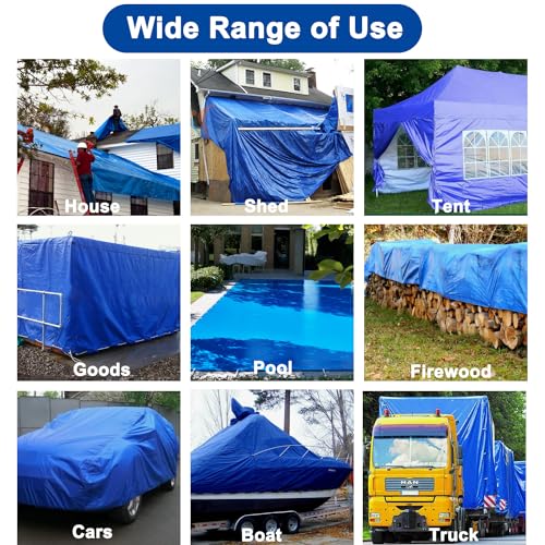Tarpaulin Repair Tape, 3.15IN*16.4FT Blue Waterproof Tarp Repair Tape Patch, Heavy Duty RV Covers Tent Repair Tape for Truck Camper Travel Trailer Boat Covers - color: Blue