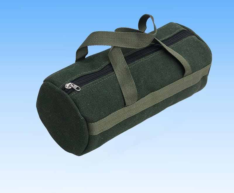 Portable Multi-Purpose Canvas Tool Organizer,Heavy-Duty Storage Tote,Perfect for Car Repair,Plumbing,Home Improvement,and Crafts