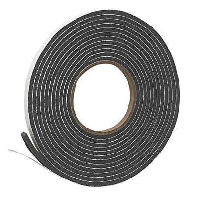Frost King Vinyl Foam Tape - Closed Cell - Moderate Compression, 1/4" W, 1/8" Thick, 17' L, Grey - V442H (Pack of 3) - size: 1 (Pack of 3)