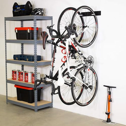 StoreYourBoard Bike Storage Rack, BLAT 2 Bikes Racks, Wall Mounted Storage Hooks, Heavy-Duty Solid Metal, up to 100 lbs - size: X-large, style: 2 Bikes