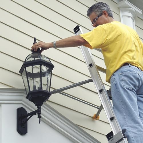 Tie Down Roof Zone Height Adjustable Roofing Standoff Safety Ladder Stabilizer w/Surface Protection | Quick Connect Assembly | Great for Residential/Commercial/Industrial