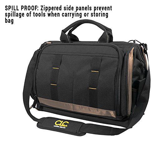 CLC Custom Leathercraft 50 Pocket Tool Bag + BigMouth Bag Combo (22 Pockets)