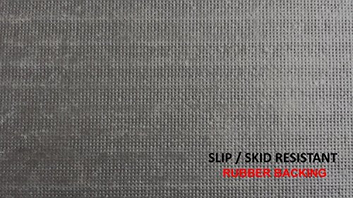 Stair Treads Collection Indoor Skid Slip Resistant Carpet Stair Tread Treads (Black, Set of 3 (7 in x 24 in)) - color: Black, size: 3 Pcs - 7"x24"