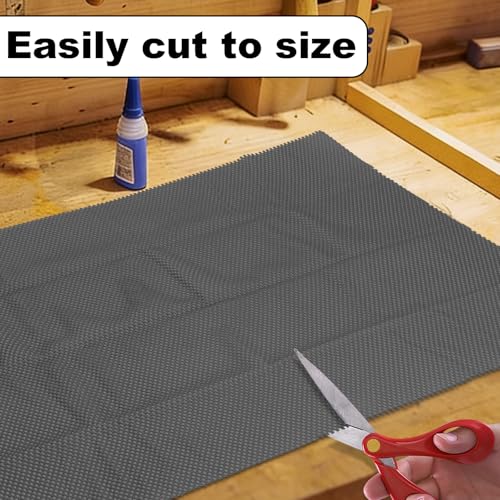 Anti-Slip Router Table Mat Non Slip Work Bench Top Mat - 24" x 36" Durable Non Slip Pad Tool Mats for Workshop Woodworking Router Cabinet Drawer Shelf Liner